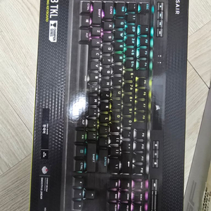 커세어 k70 rgb tkl 적축 풀윤활