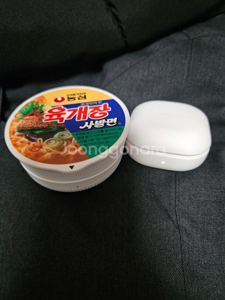 갤럭시 버즈2프로 + 컵라면 케이스--1