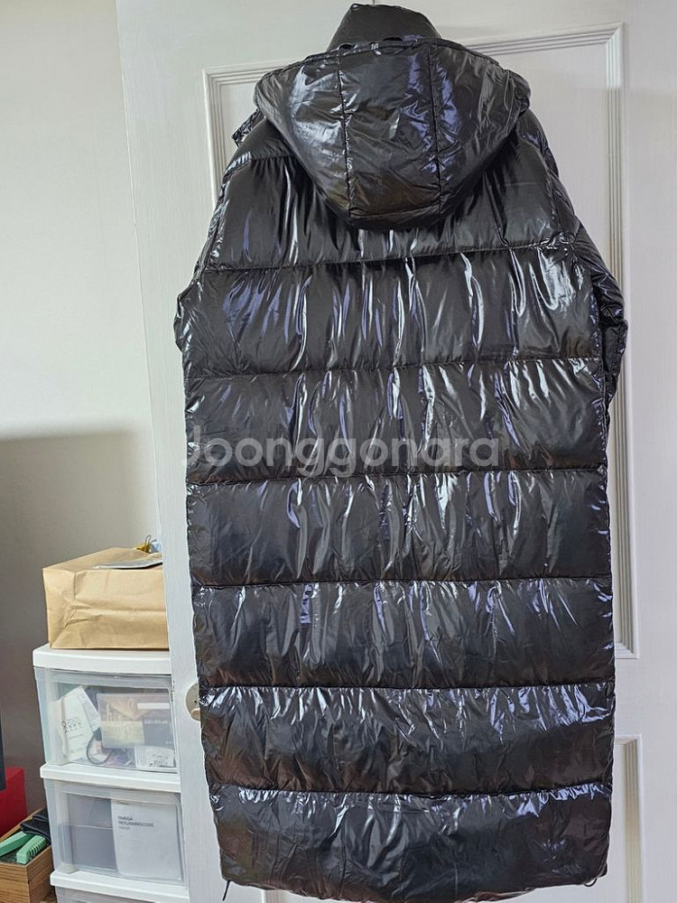 몽클 여성 롱패딩 팝니다--4