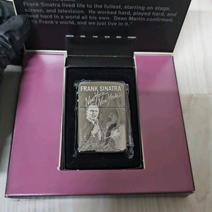 지포 zippo 정품 FRANK SINATRA 시리즈