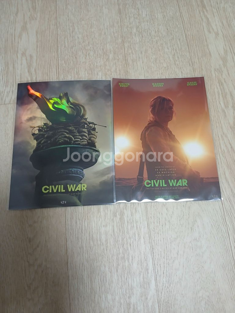 보고타 시빌워 수퍼소닉3 아트카드 오리지널티켓 포스터--4