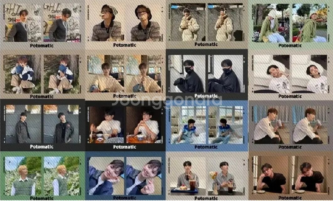포토매틱 도안 커미션 합니다 아이브 세븐틴 투바투--1