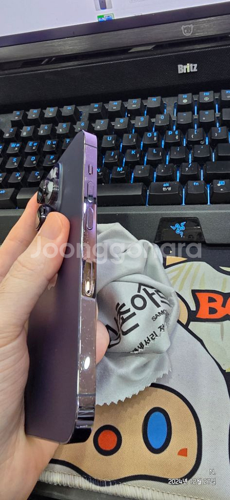 아이폰14프로256 배터리 100퍼--3