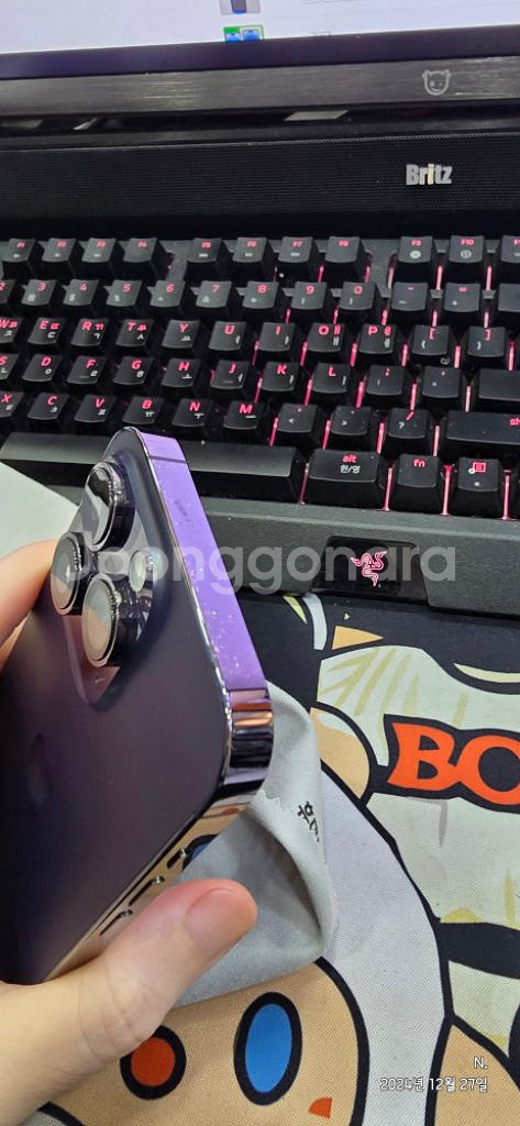 아이폰14프로256 배터리 100퍼--4