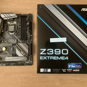 대구)애즈락 Z390 Extreme4(익스4)메인보드