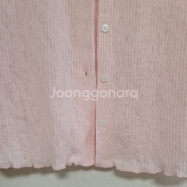 핑쿠 가디건 (새제품)--3