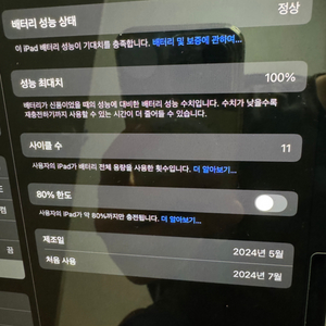 아이패드 프로 11 m4 256g 셀룰러+애플펜슬프로