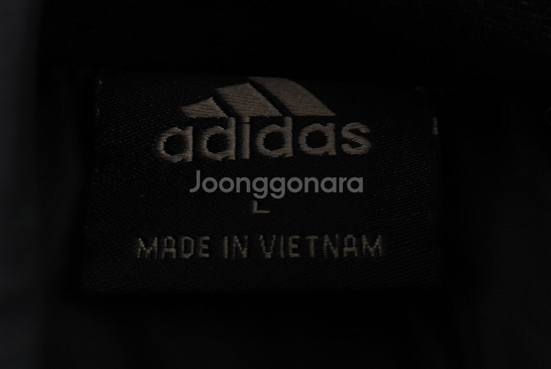(L) 아디다스 롱패딩 점퍼자켓 블랙 올드스쿨 한정판--4