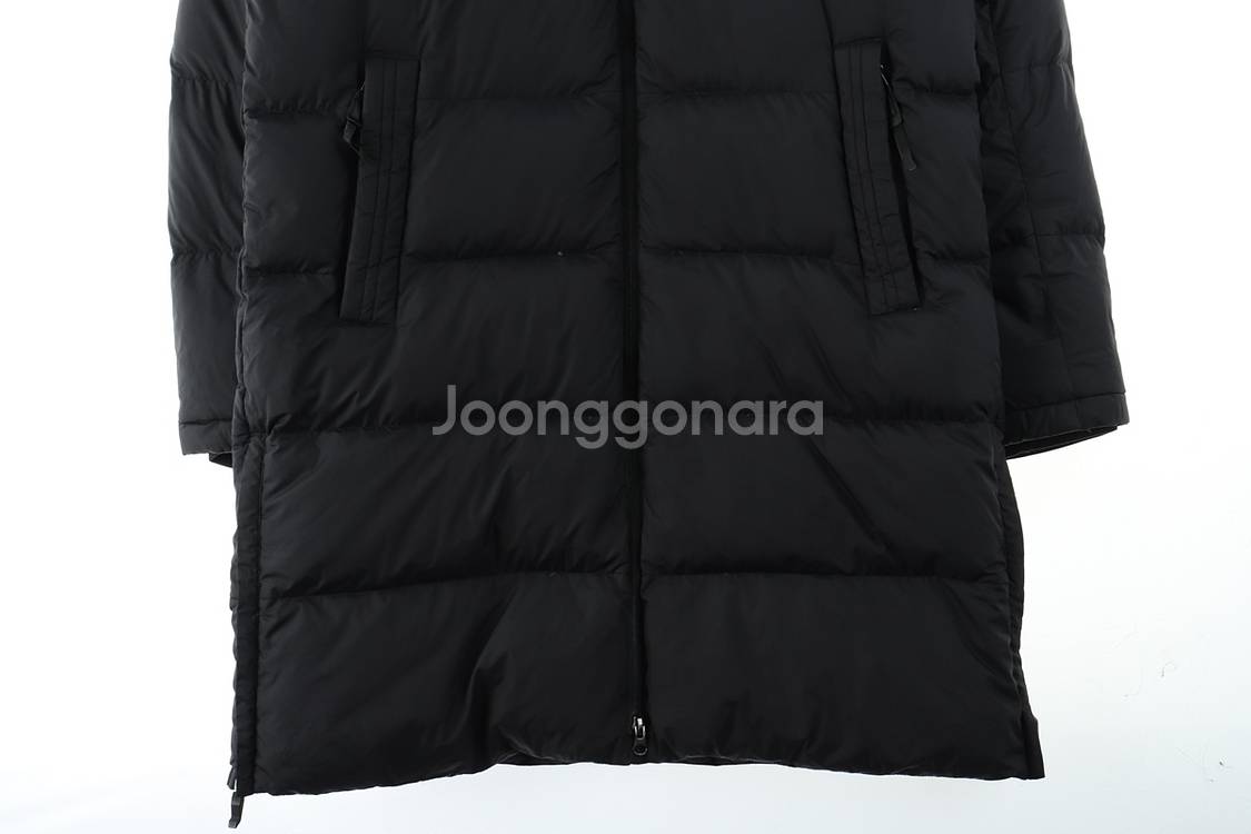 (L) 아디다스 롱패딩 점퍼자켓 블랙 올드스쿨 한정판--3