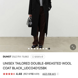 TAILORED DOUBLE-BREASTE