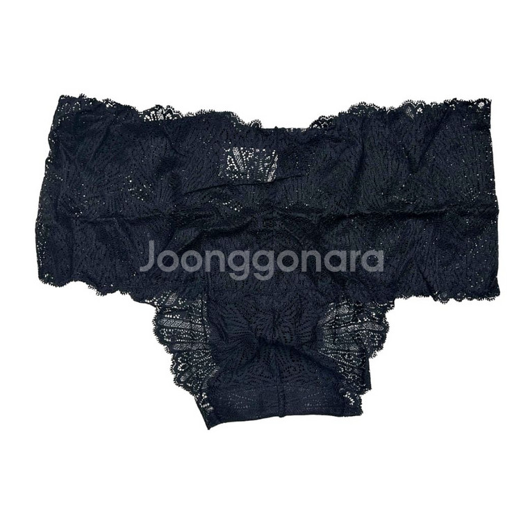 여성팬티 레이스팬티 검정 L | 24122465+E--1
