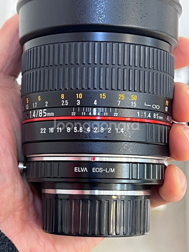 삼양 수동렌즈 85mm F1.4 AS IF UMC 캐논--1