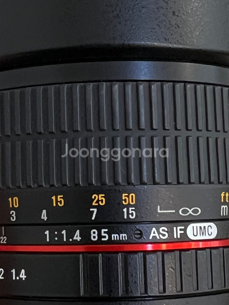 삼양 수동렌즈 85mm F1.4 AS IF UMC 캐논--6