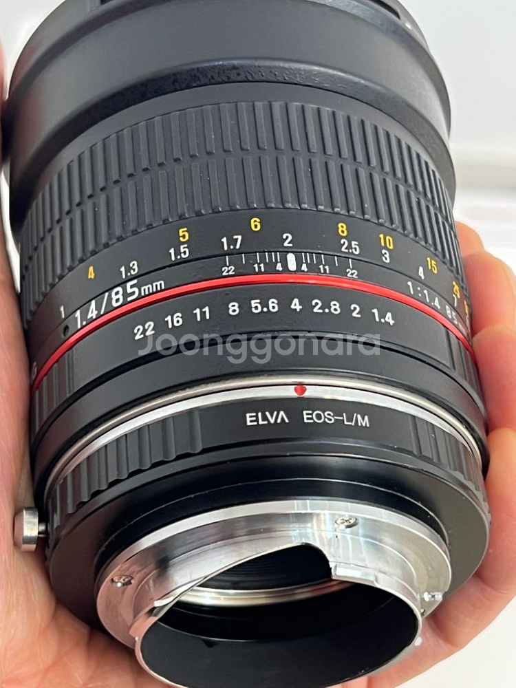 삼양 수동렌즈 85mm F1.4 AS IF UMC 캐논--9