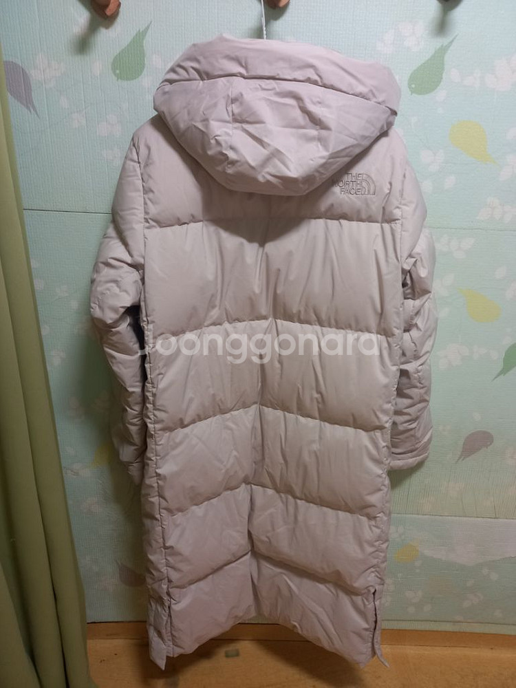 노스페이스 챌린지 에어 다운코트 베이지--1