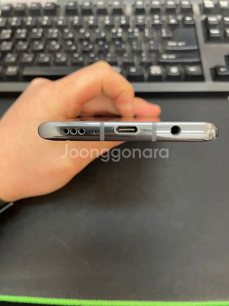 LG벨벳 그레이 128GB 무잔상 상태좋은 중고--4