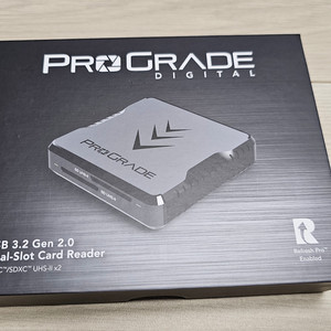 PROGRADE SDHC SDXC dual 리더기