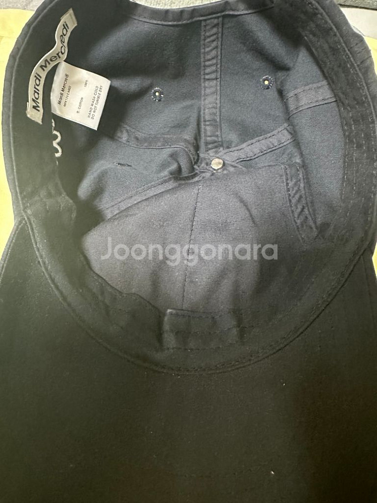 마르디 메르크레디 볼캡 M_NAVY WHITE--2