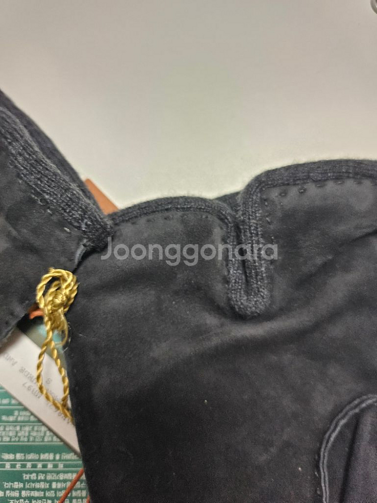 정품)) 로로피아나 시어링 스웨이드 가죽남성 장갑--4