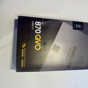 삼성 QVO 870 8TB 2.5인치 SSD 새제품