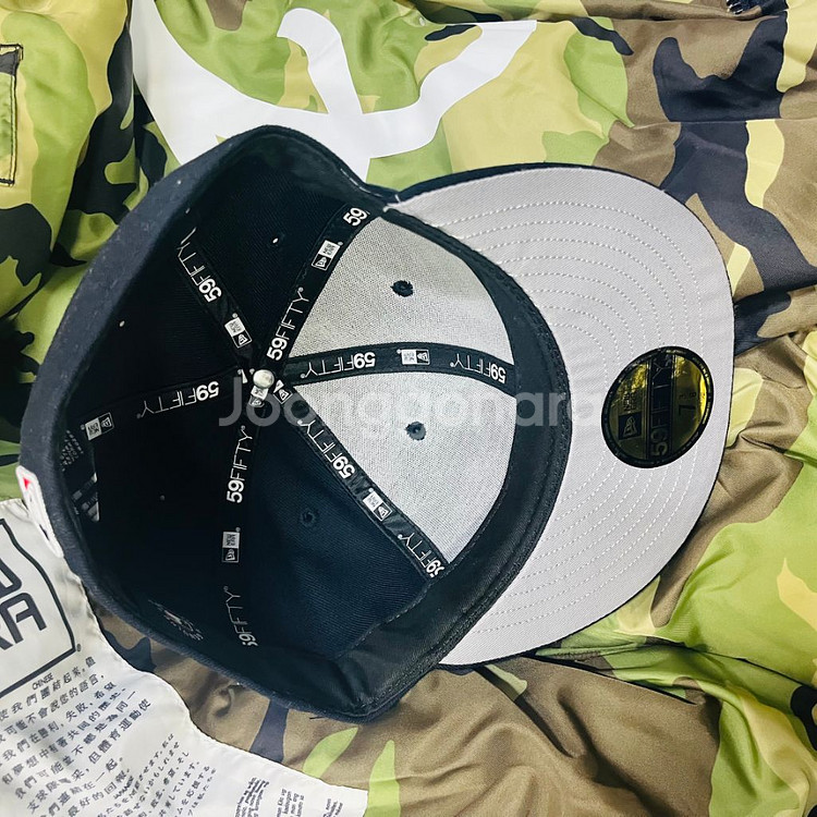 뉴에라 알파인더스트리 콜라보 ma-1 항공 점퍼 모자증--3