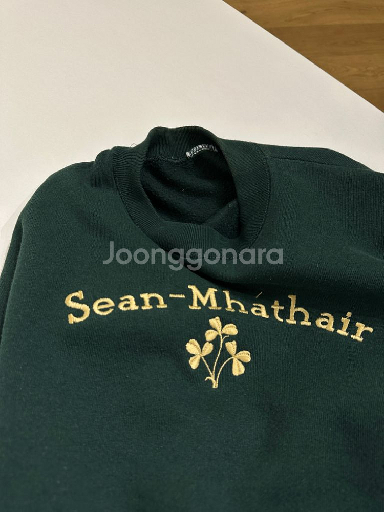 [XL] Sean Mhathair 다크그린 맨투맨--5