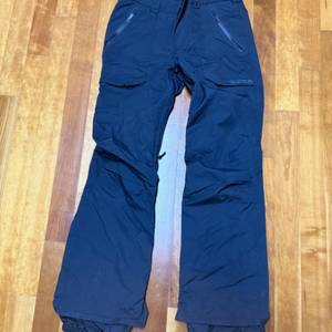 버튼 스노우보드 블랙 팬츠 바지 m사이즈