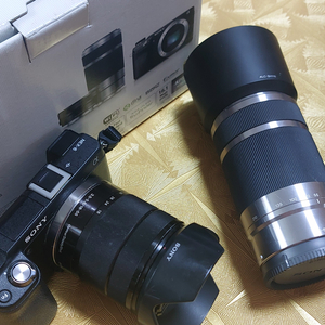 소니 미러리스 NEX6+번들+망뭔렌즈