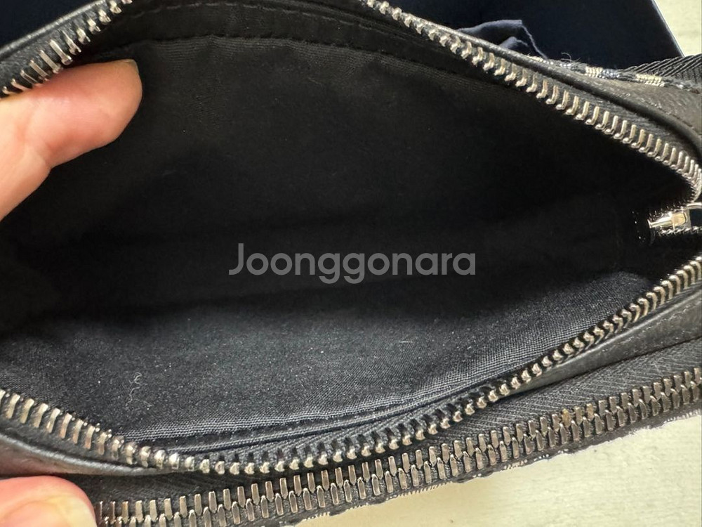 Dior 디올 스트랩 지퍼 파우치백 (( 정품--4
