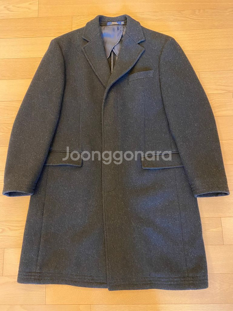 폴로랄프로렌 울 싱글체스터필드코트--1