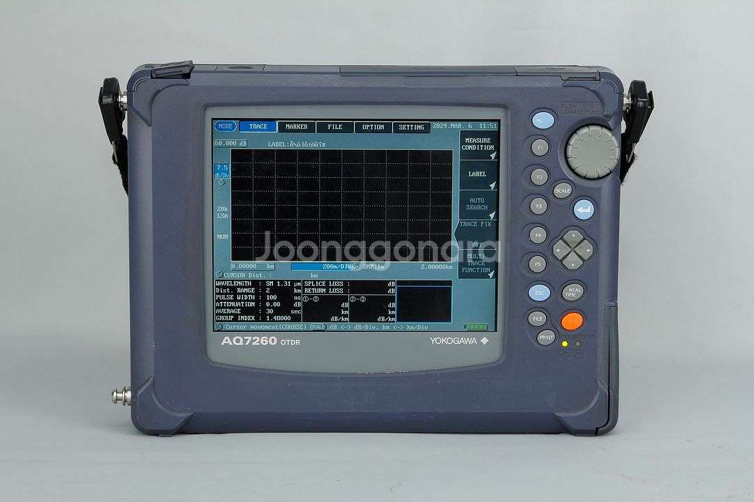 Yokogawa AQ7260 OTDR 광펄스 시험기--2