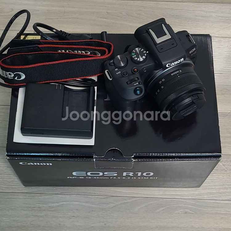 캐논 eos r10 1845kit S급 1330컷 박스--6