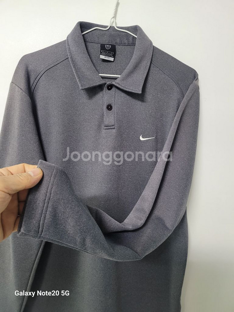 남성 나이키골프 기모 겨울 긴팔티셔츠(스판100)--2