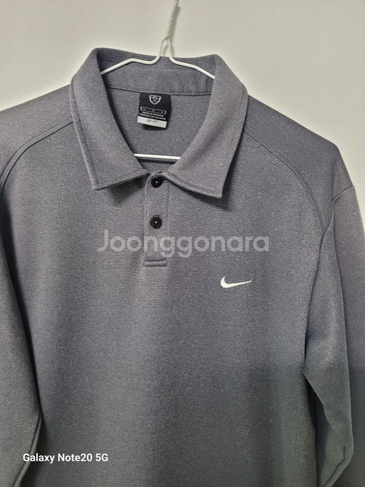 남성 나이키골프 기모 겨울 긴팔티셔츠(스판100)--1