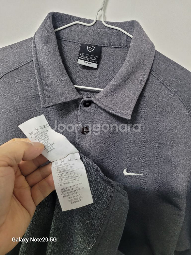 남성 나이키골프 기모 겨울 긴팔티셔츠(스판100)--4