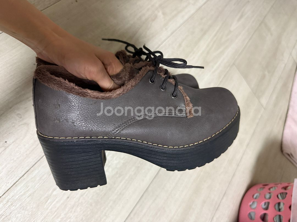 안신는 구두 팔아요(굽7cm)--3