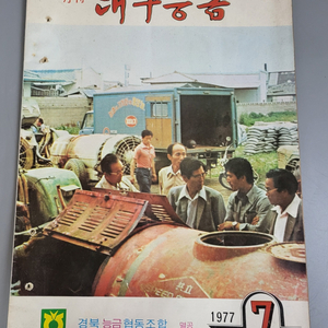 1977년 월간 대구능금 7월호