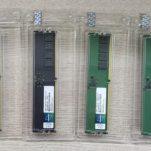 타뮤즈 DDR5(PC5-44800U) 램 4개 팝니다.