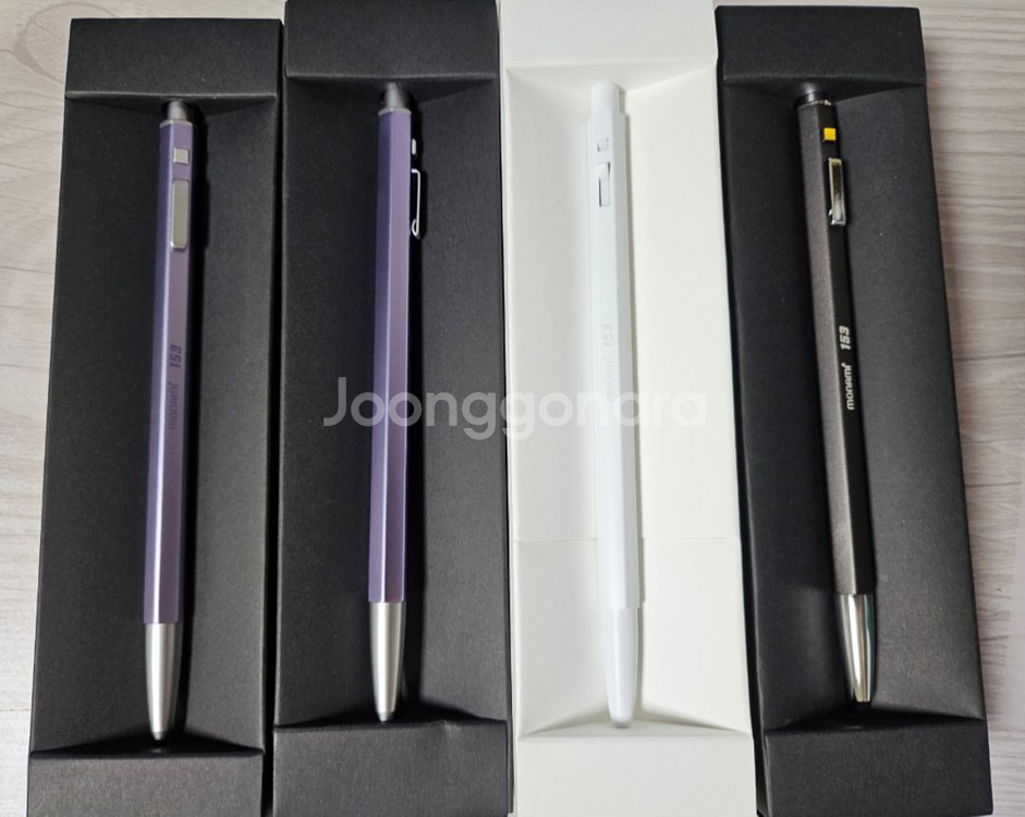 모나미 153볼펜 9자루일괄--3