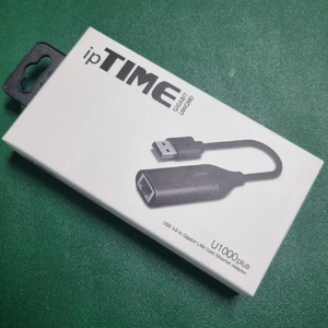 u1000plus usb to 랜젠더 팝니다 1기가지원