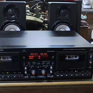 TASCAM 322 오토리버스 더블카세트데크