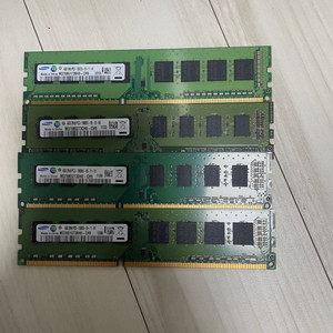 ddr3 10600 8g-1 4g-3 일괄 팝니다