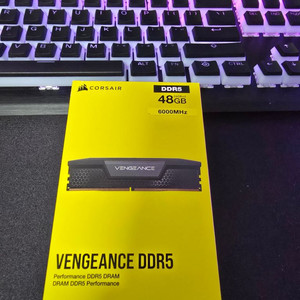 커세어 벤젠스 6000mhz cl36 48gb