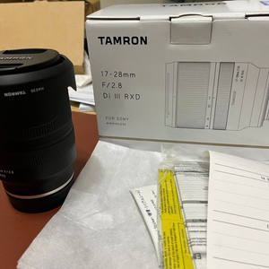 탐론 17-28mm 소니마운트 판매합니다