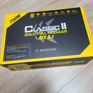 마이크로닉스ClassicII750w80+GOLD풀모듈러