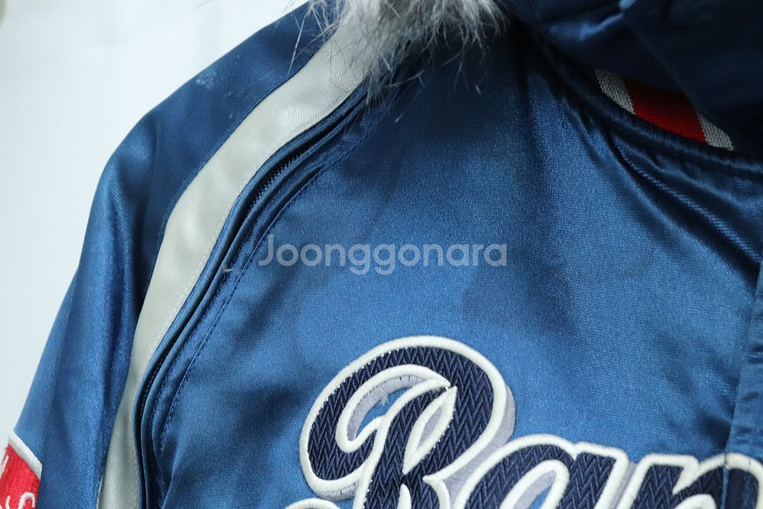 (M) MLB 엠엘비 패딩 점퍼자켓 텍사스 올드스쿨--7