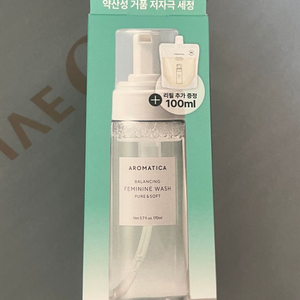 아로마티카 퓨어 앤 소프트 여성청결제 170ml+100