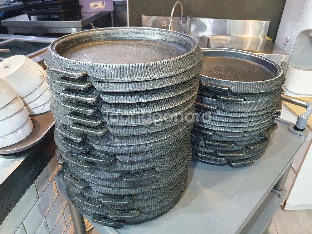 무쇠찜전골팬 업소용무쇠전골팬--1