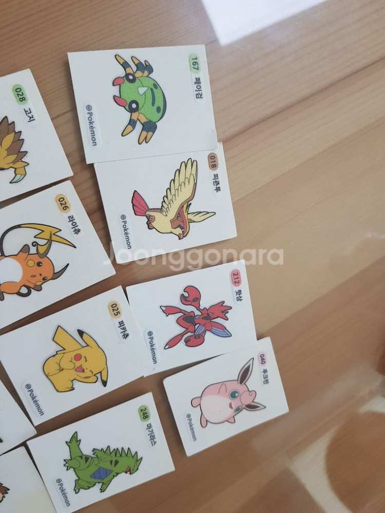 띠부씰 개당 2천원 포켓몬스터 포켓몬 스티커 띠부띠부실--2