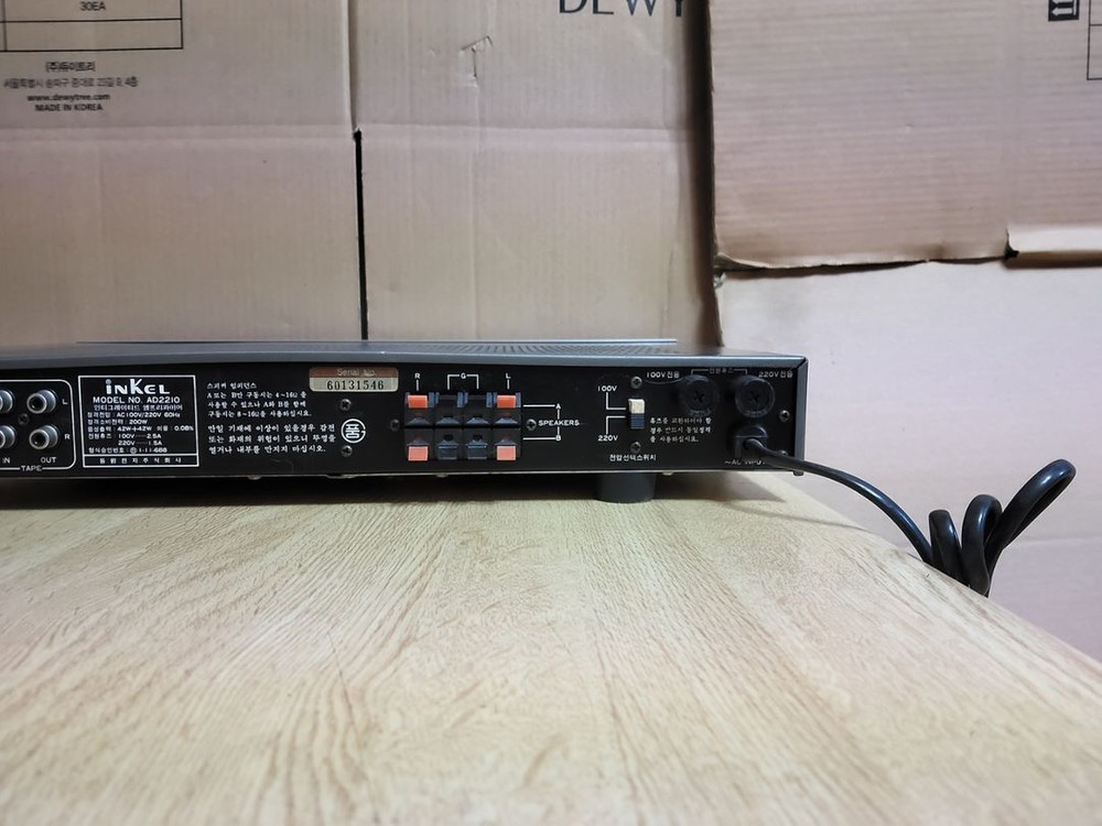 인켈 인티앰프 AD 2210 (2 오디오 스피커 LP 이미지